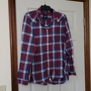 AE boyfriend fit flannel XL